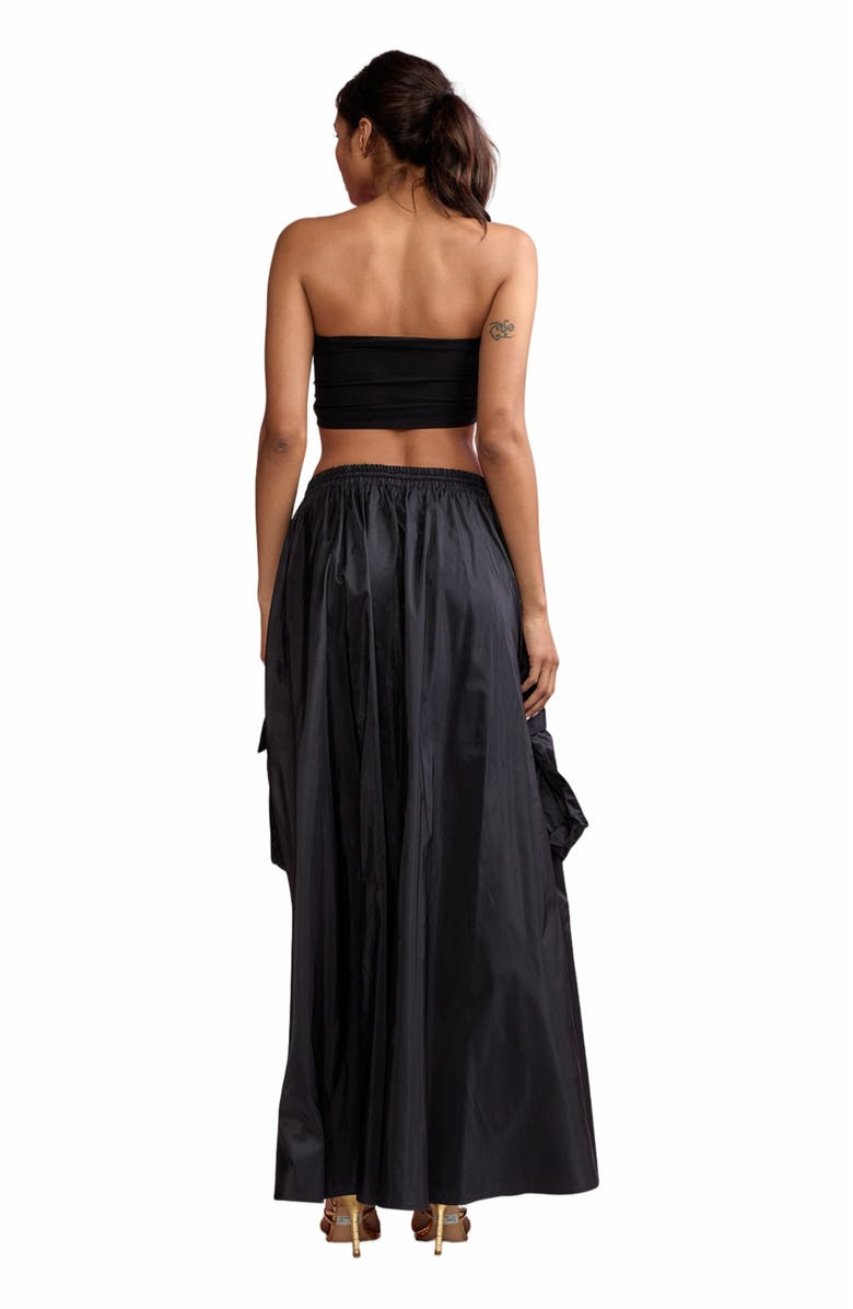 Cynthia Rowley Taffeta Cargo Skirt, Alternate, color,