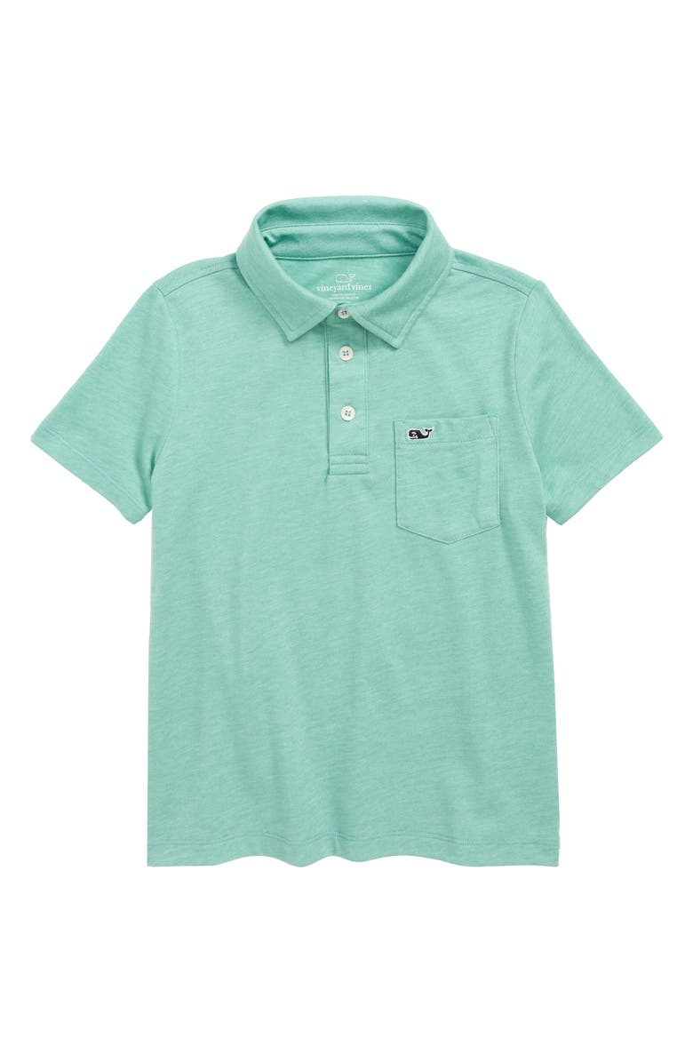 vineyard vines Heathered Island Polo, Main, color, 