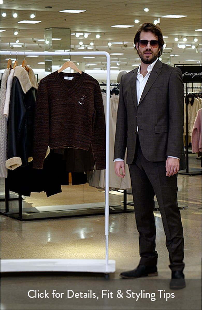 Dasia Embellished V-Neck Sweater, sales video thumbnail