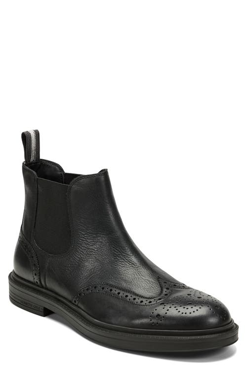 Kenneth Cole New York Frank Wingtip Chelsea Boot In Black