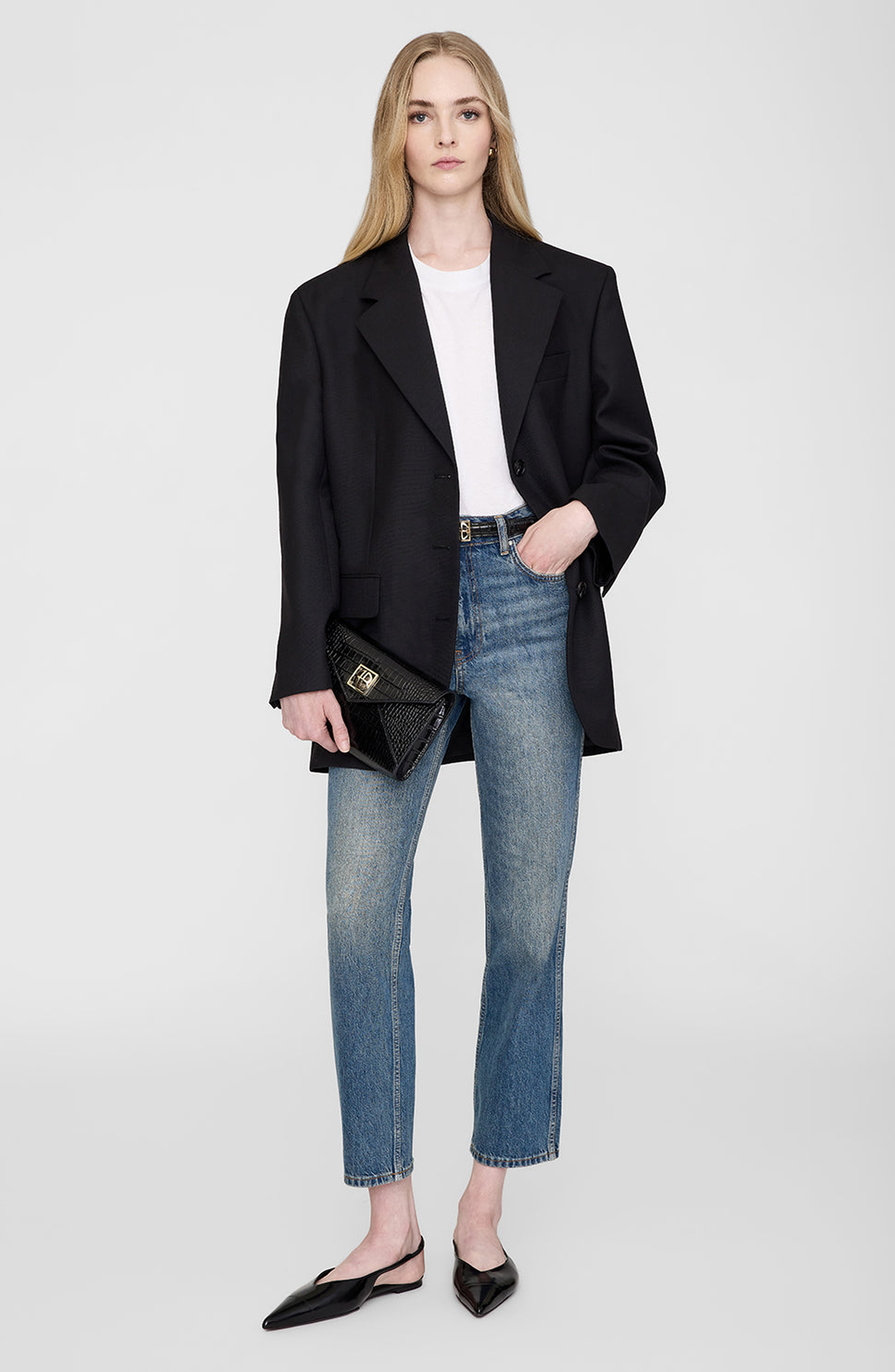 ANINE BING Elly Clutch, Alternate, color, 