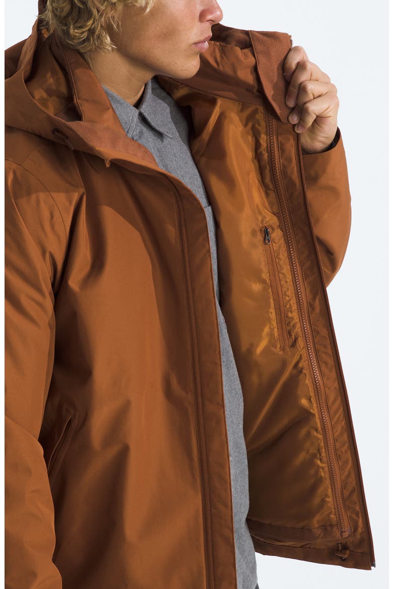 Carto Mono TriClimate® Waterproof 3-in-1 Jacket, Alternate, color, BURNT UMBER