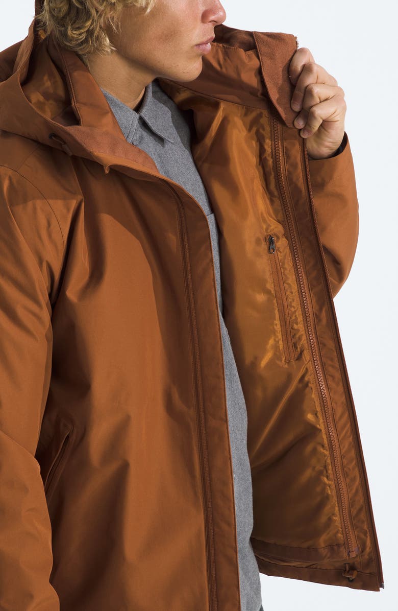 The North Face Carto Mono TriClimate<sup>®</sup> Waterproof 3-in-1 Jacket, Alternate, color, Burnt Umber