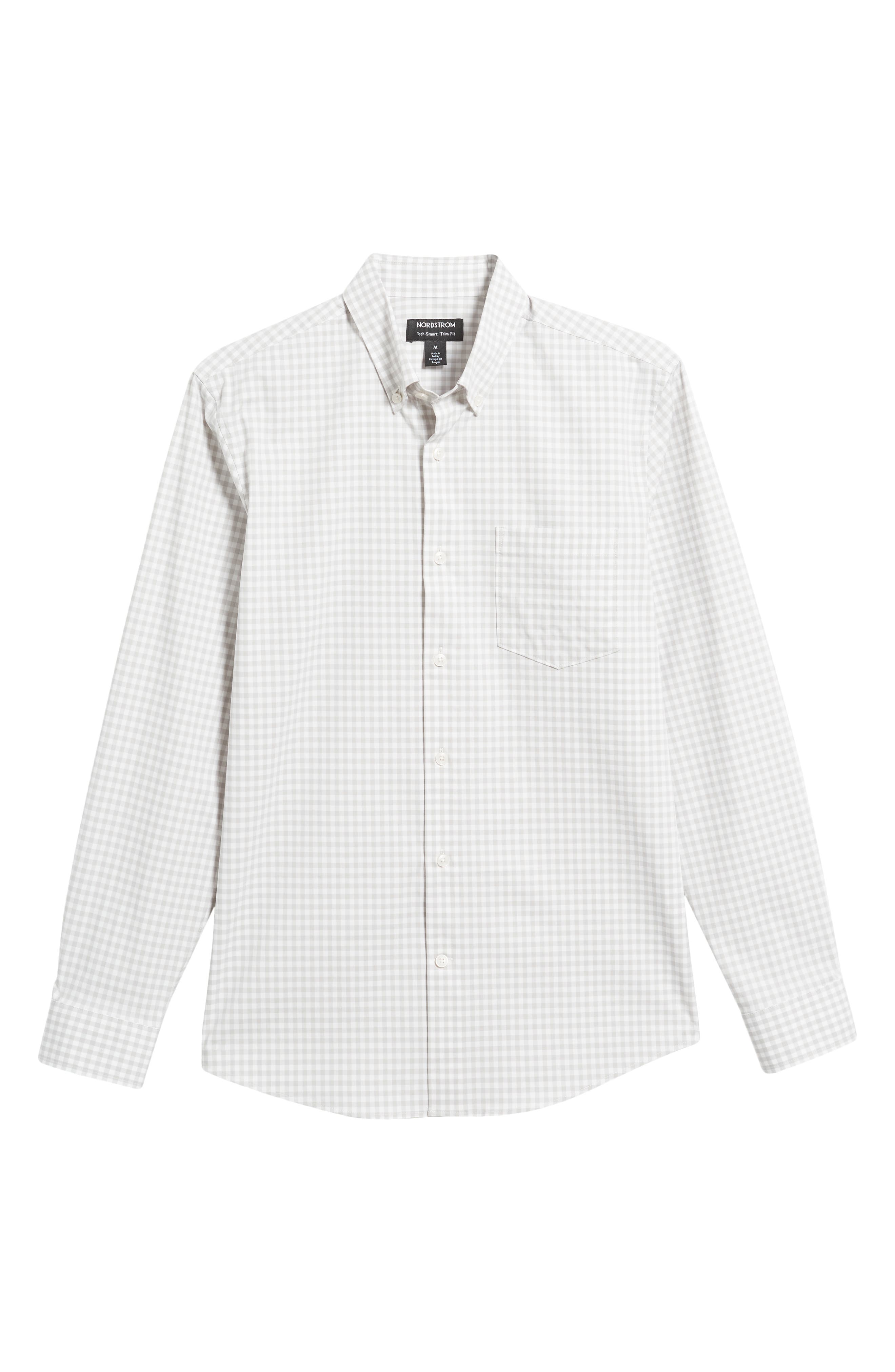 nordstrom tech smart dress shirt Tech Smart Trim Fit Button-Down Shirt (Men)