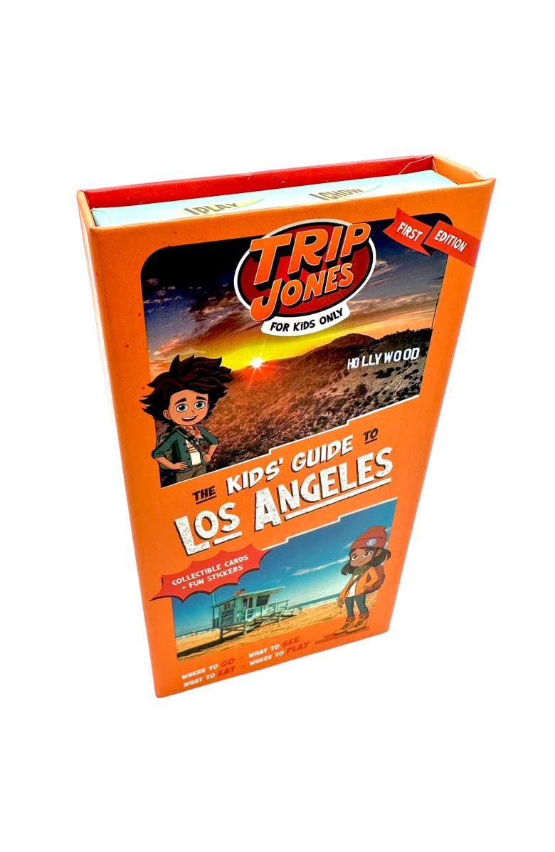 Trip Jones The Kids' Guide To Los Angeles Collectible Cards, Age 6+, Main, color, Multicolored