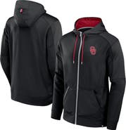 FANATICS Men's Fanatics Black Oklahoma Sooners Defender Full-Zip Hoodie