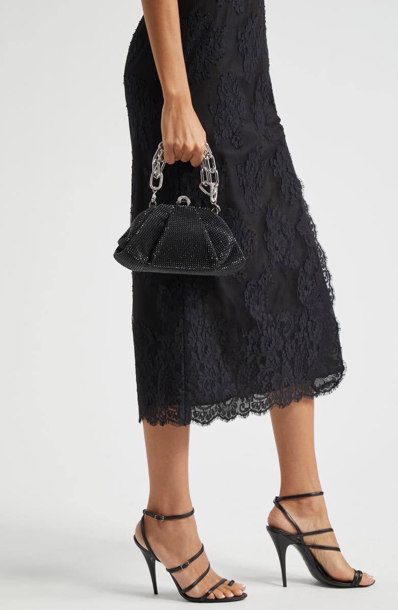 JUDITH LEIBER COUTURE Gemma Crystal Clutch, Alternate, color,