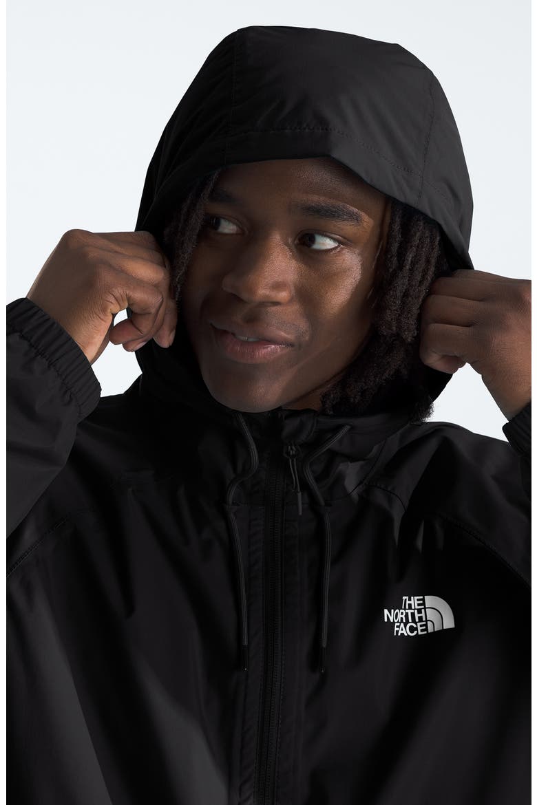 Antora Waterproof Rain Hoodie, Alternate, color, TNF BLACK-NPF