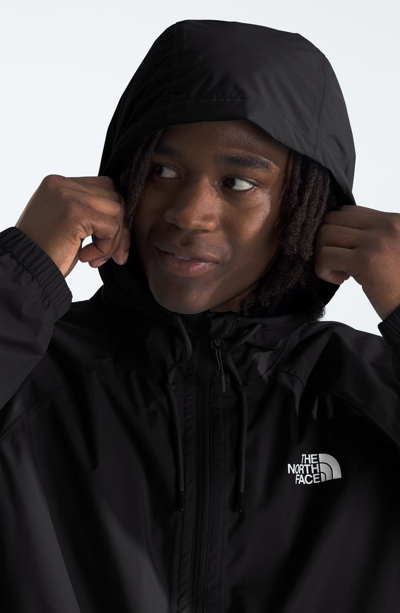 The North Face Antora Waterproof Rain Hoodie, Alternate, color, Tnf Black-Npf