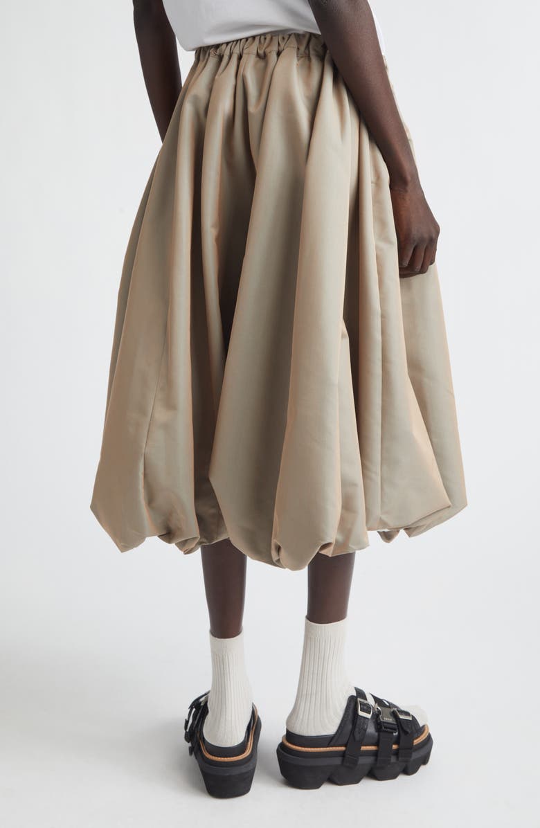 Tao Comme des Garçons Gathered Crop Balloon Pants, Alternate, color, Beige