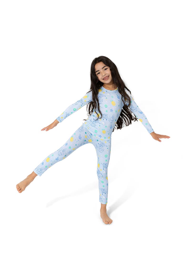Kids' SpongeBob Fun Set of 2 Piece Pajamas, Alternate, color, SpongeBob Fun