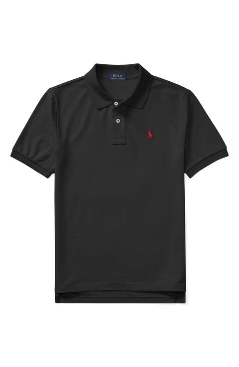 Kids' Solid Cotton Piqué Knit Polo (Big Kid)