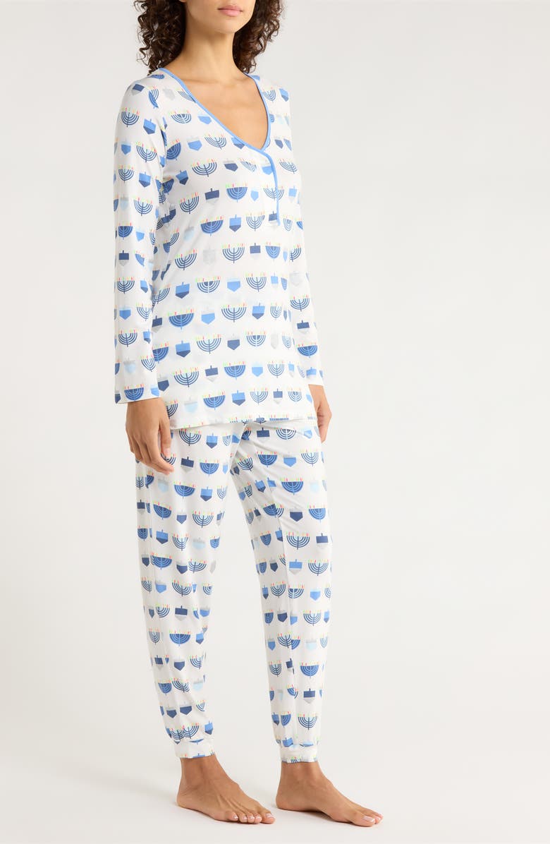 Magnetic Me Spin Me Right Round Too Magnetic Closure Pajamas, Alternate, color, Spin Me Right Round Too
