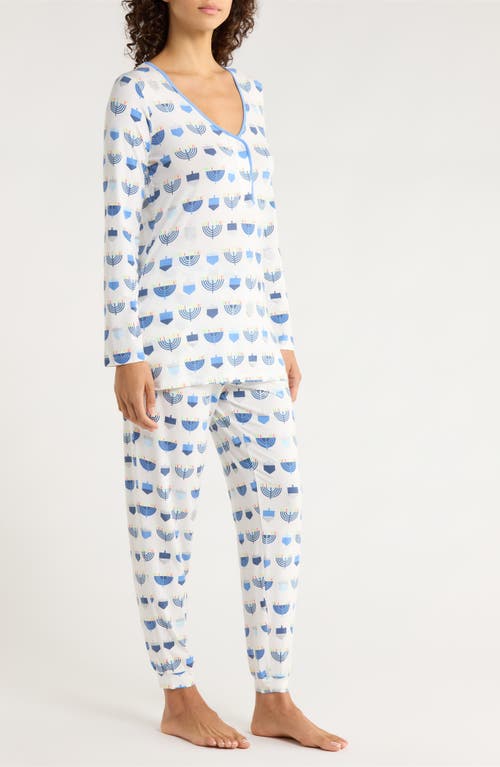 Magnetic Me Spin Me Right Round Too Magnetic Closure Pajamas In Blue
