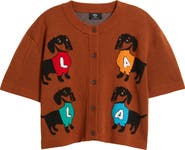 Dressed in Lala Weenie Dog Cardigan