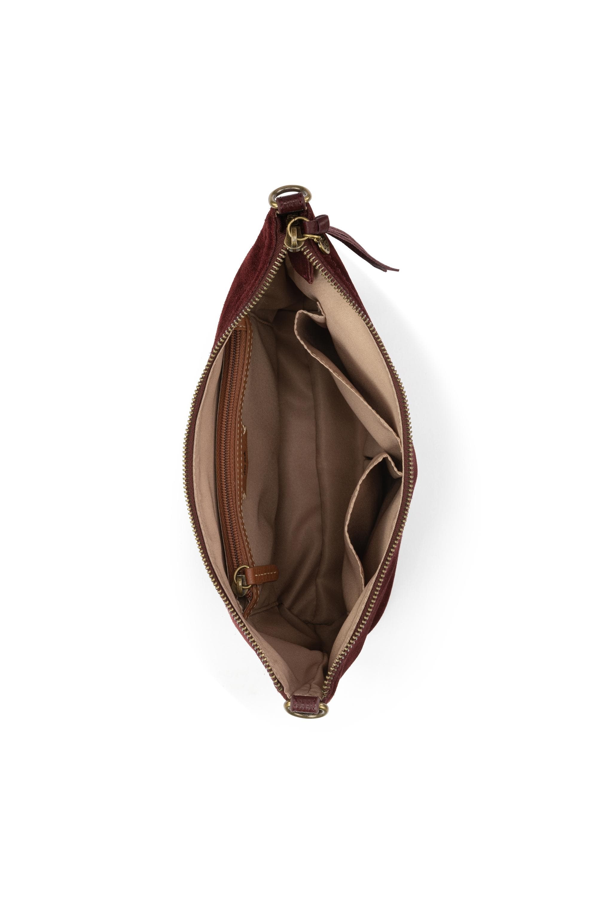 Jasmine Small Hobo, Alternate, color, Black Cherry Suede