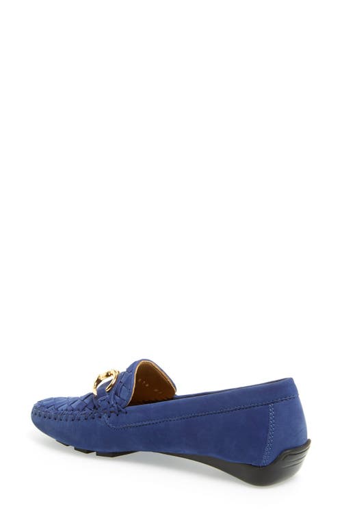 Robert Zur Perlata Loafer In Royal Cashmere Suede