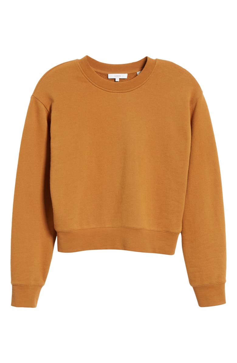 Vince Crewneck French Terry Sweatshirt, Alternate, color,