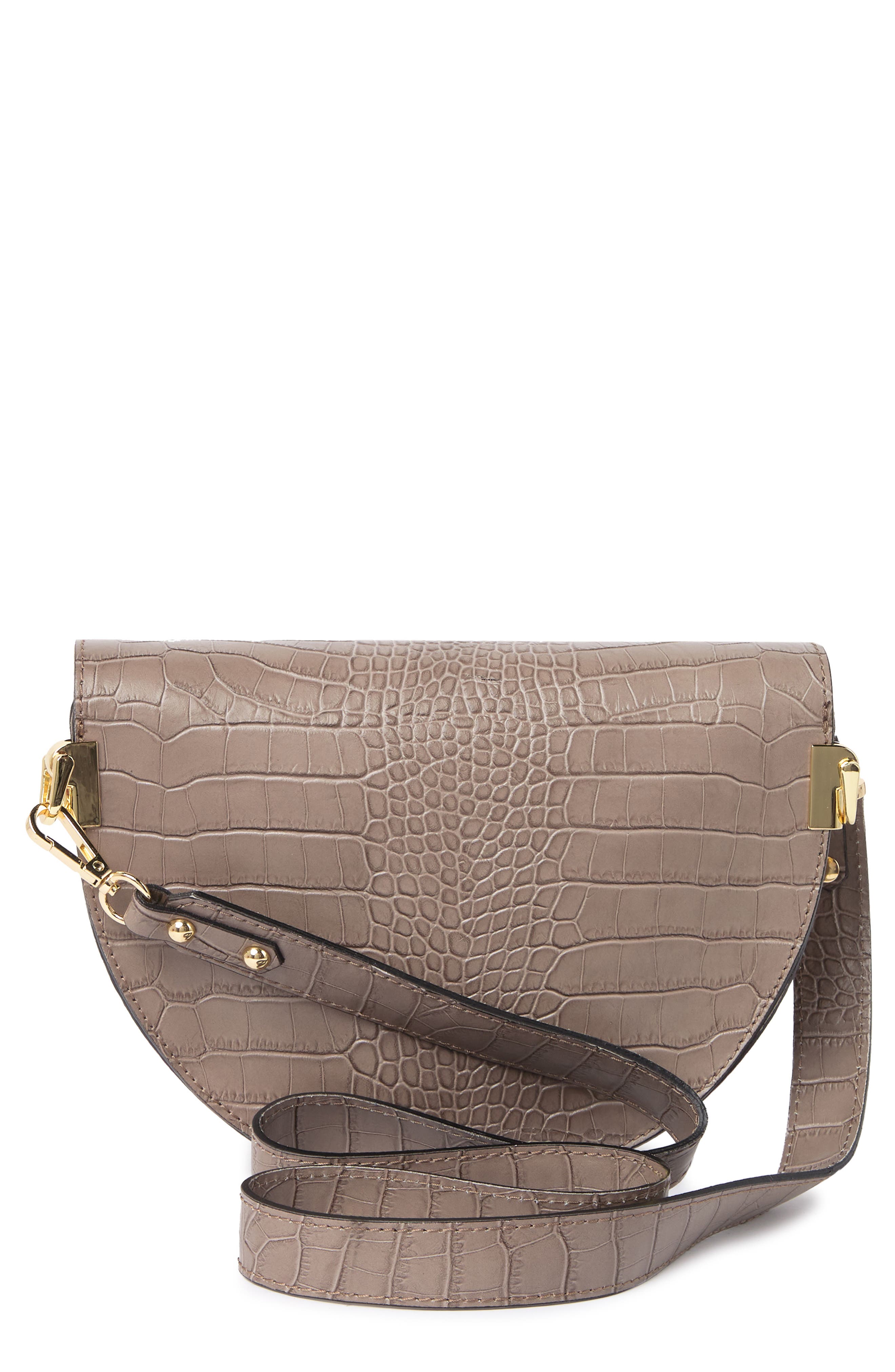 Persaman New York Gabriel Croc Embossed Crossbody, Alternate, color, 