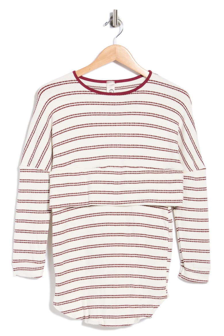 Sport Mini Lounge Dress, Main, color, WINE