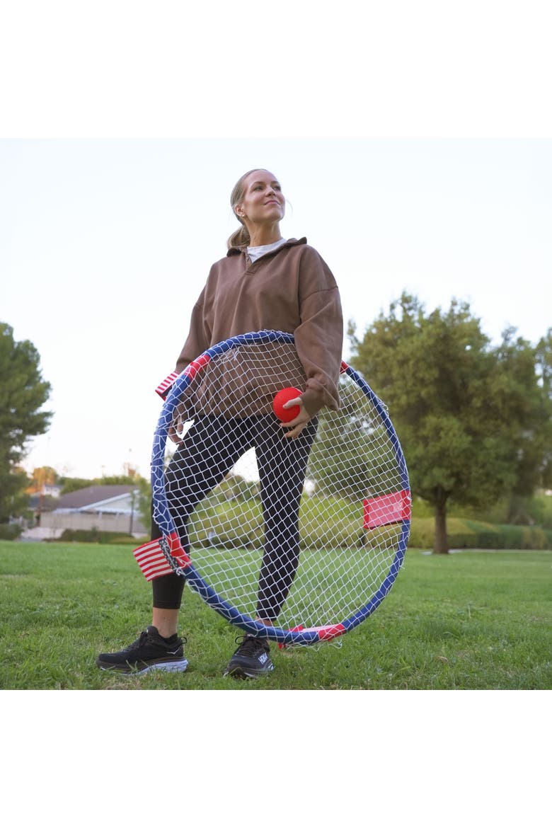 Weekender USA Set Roundnet Outdoor Yard Game, Alternate, color, Multicolored