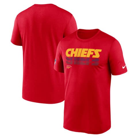Men's Nike Red Kansas City Chiefs Sideline Legend Performance T-Shirt