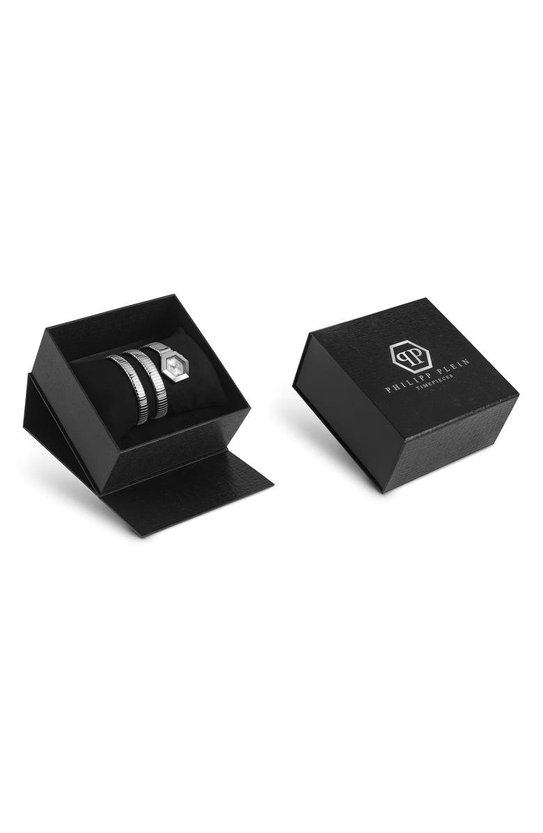 PHILIPP PLEIN Snake Hexagon Bracelet Watch, 24mm, Alternate, color, 