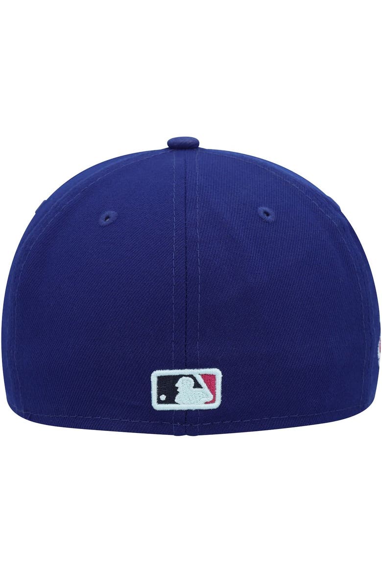 Men's New Era Royal Los Angeles Dodgers 1988 World Series Polar Lights 59FIFTY Fitted Hat, Alternate, color, Royal
