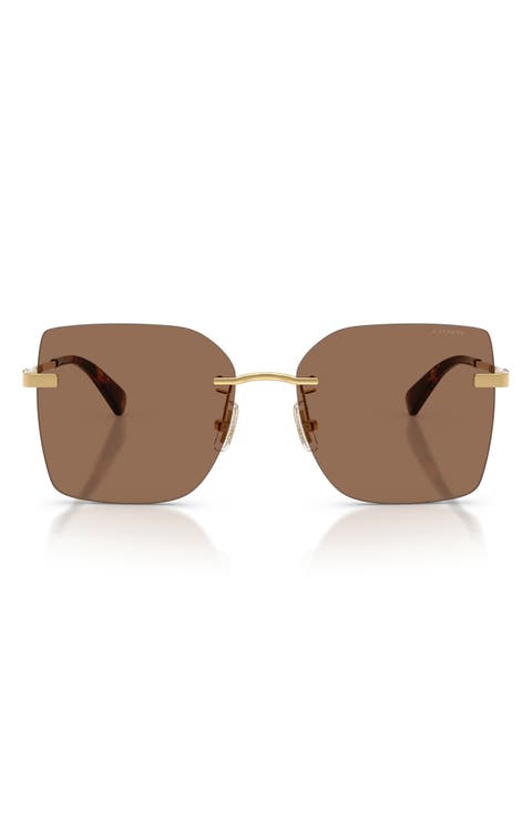 57mm Square Sunglasses