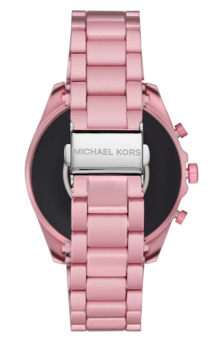 Michael Kors Gen 5 Bradshaw Bracelet Smart Watch & Silicone Strap Set, 44mm, Alternate, color,