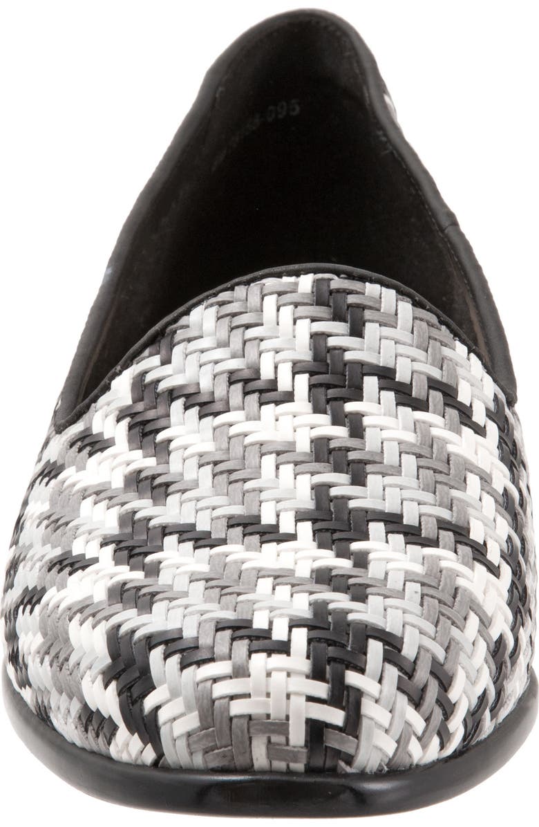 Trotters Liz Flat, Alternate, color, Blk Multi