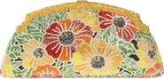 JUDITH LEIBER COUTURE Mini Venetian Meadow Crystal Embellished Clutch