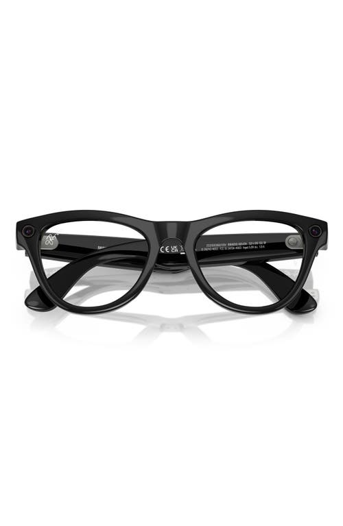 Ray Ban Ray-ban Womens Black Rw4010 Skyler Cat-eye Acetate Eye Glasses In Black