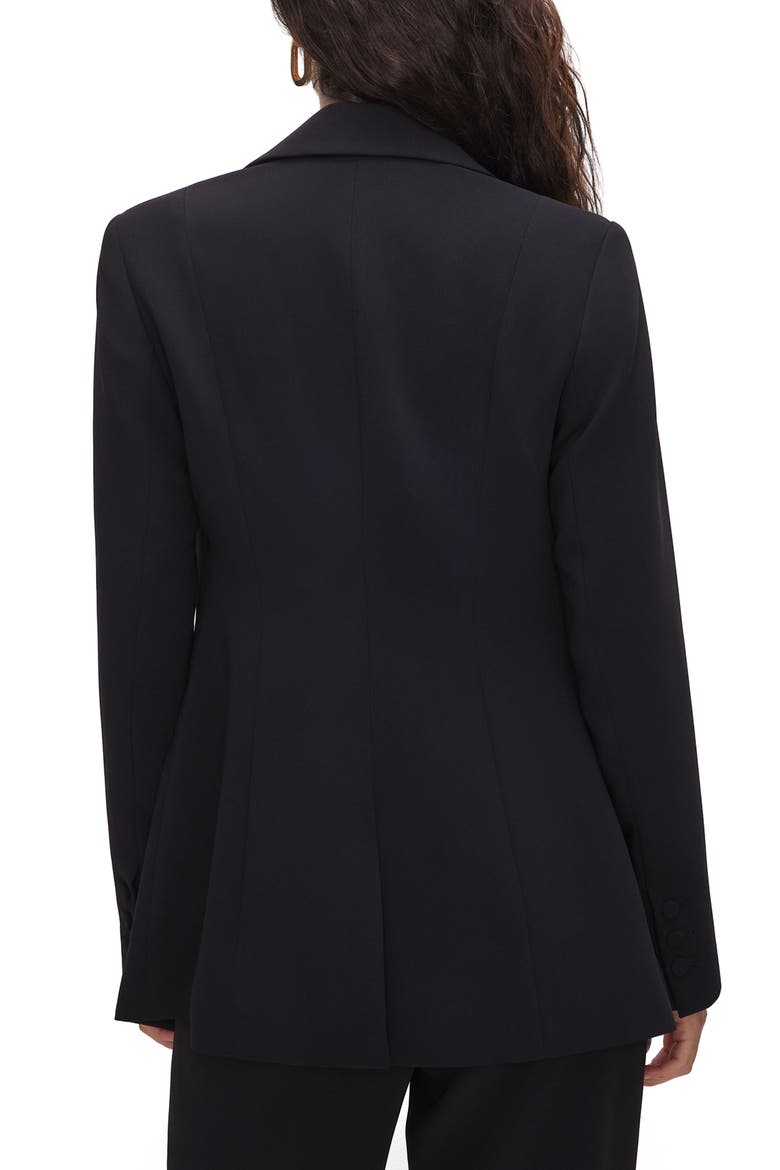 Fit & Flatter Blazer, Alternate, color, BLACK