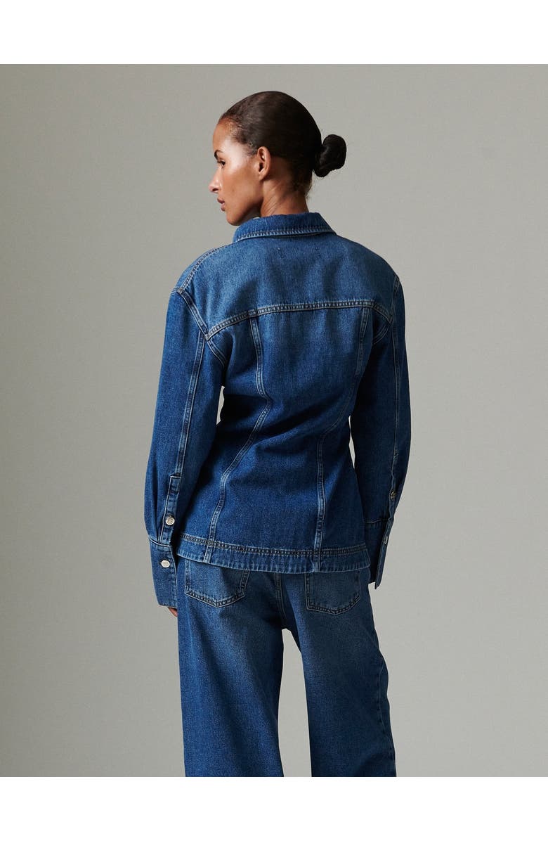 Day Ludmilla Medium Wash Denim Jacket, Alternate, color, Medium Blue