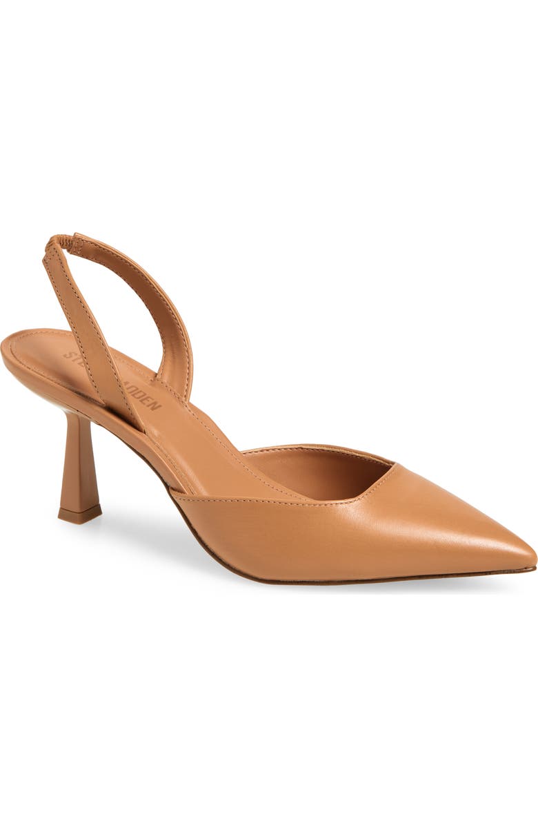 Steve Madden Finlee Slingback Pointed Toe Pump, Main, color,