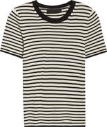 Nili Lotan Hettie Stripe Silk Sweater