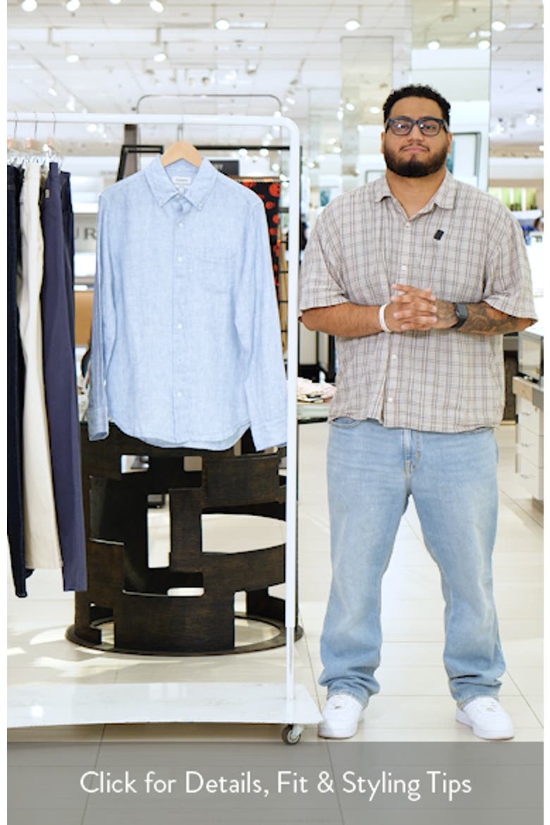 Everyday Linen Slim Fit Button-Down Shirt video