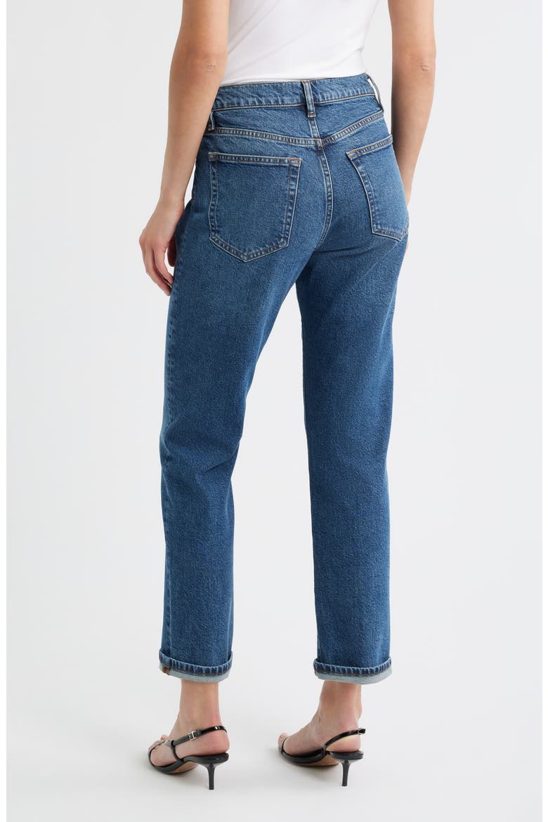 The Borrowed Mid Rise Boyfriend Jeans, Alternate, color, NEBULA