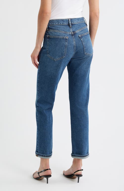 Frame Denim Le Garcon Mid-rise Othello Boyfriend Jean In Blue