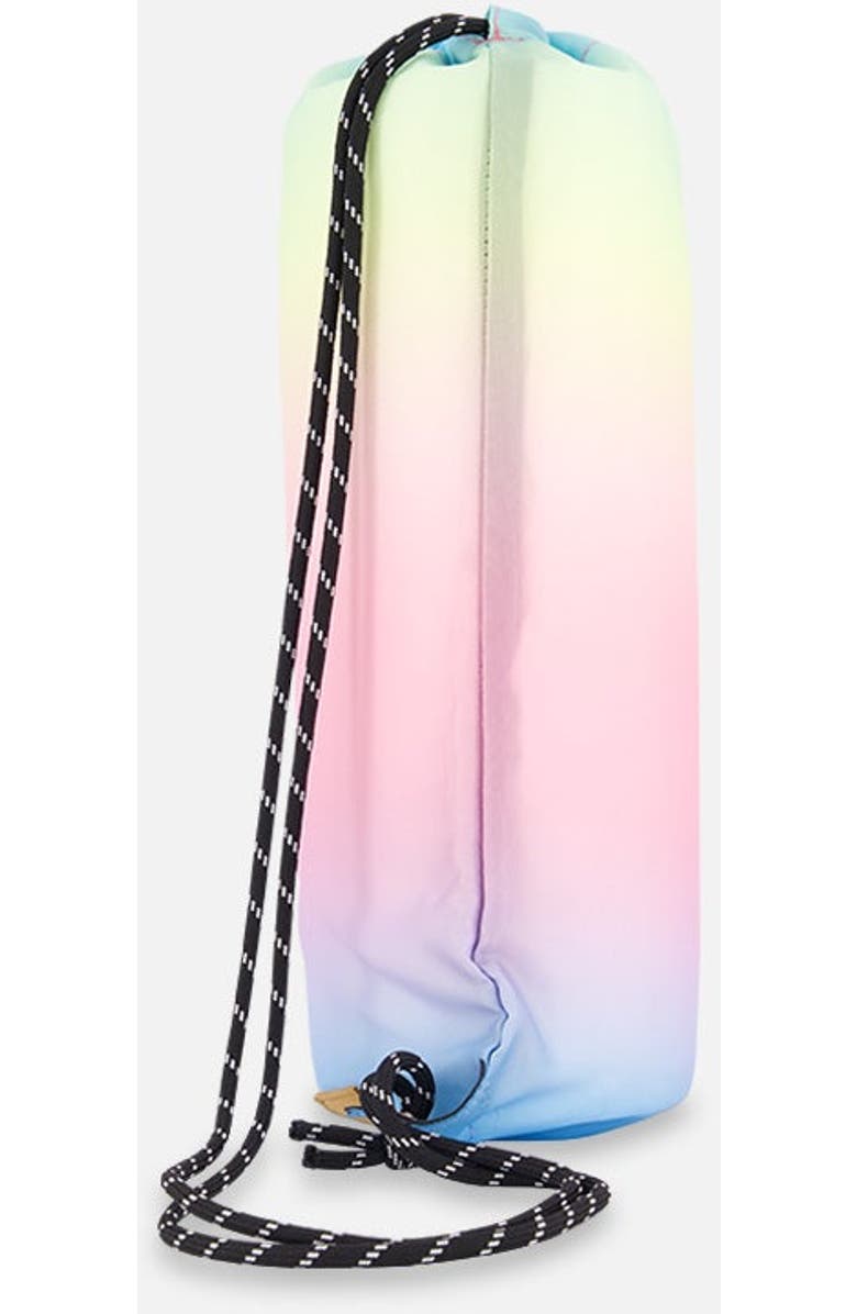 Deux par Deux Drawstring Bag, Main, color, Rainbow Gradient