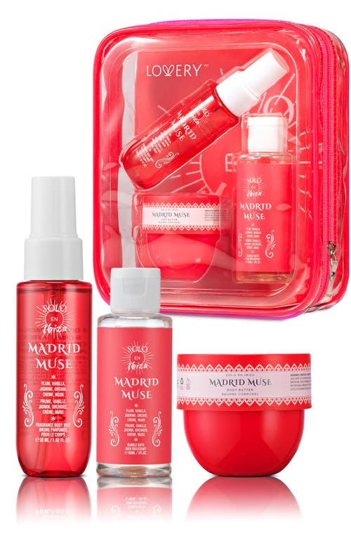 Lovery 4-pc. Bath And Body Care Gift Set