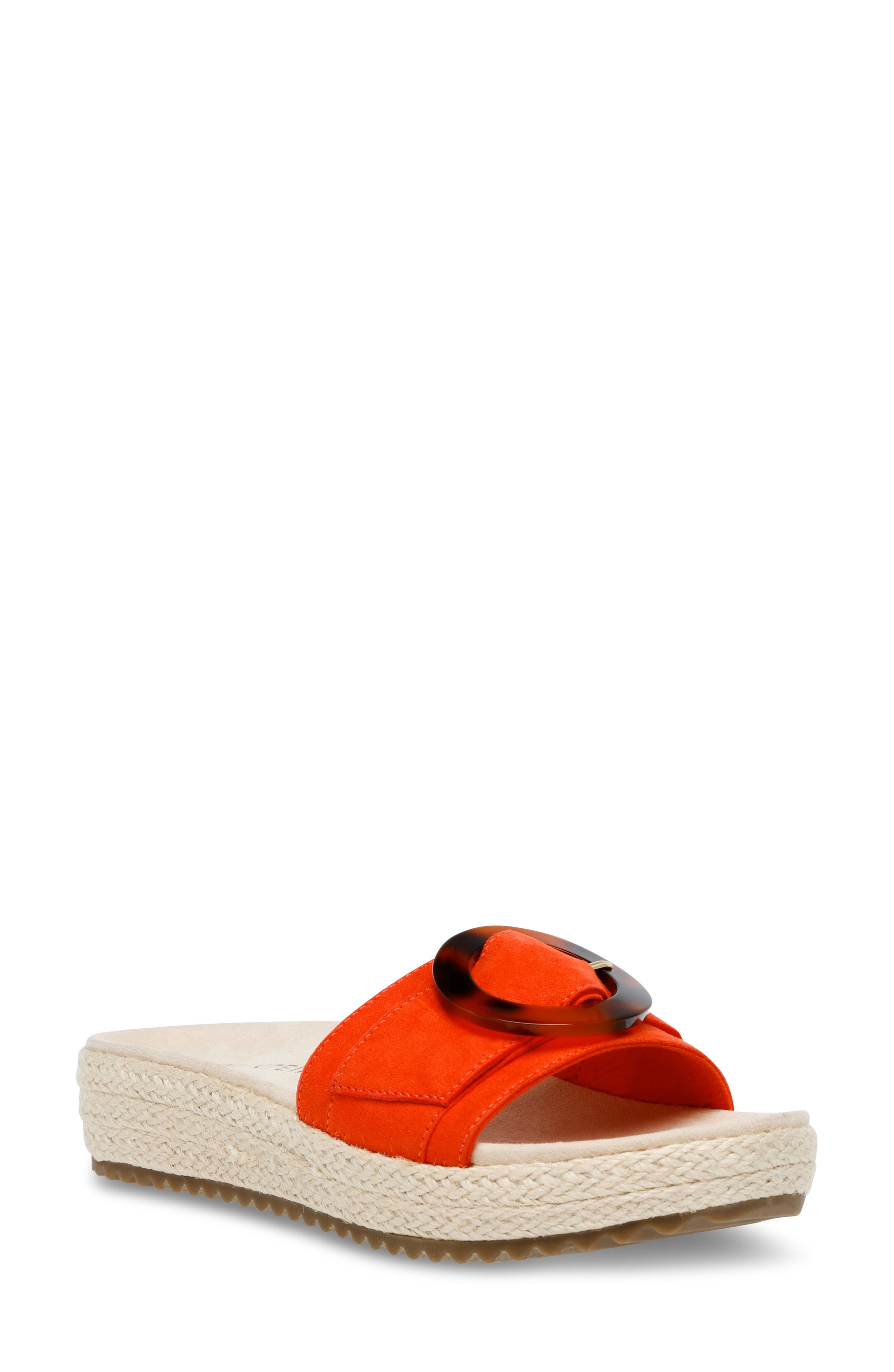 Versa Platform Sandal, Main, color, RED/ TORTOISE
