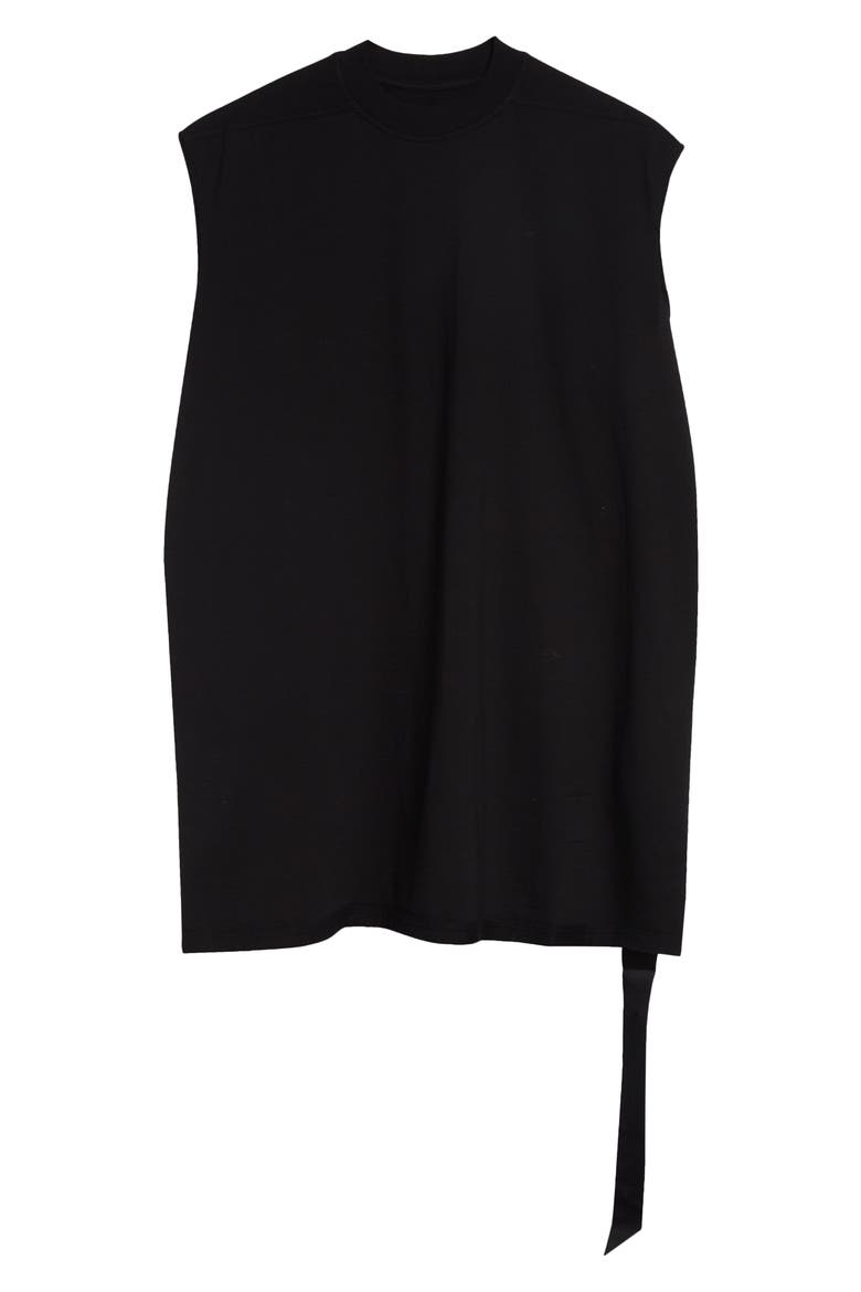 Tarp T Longline Sleeveless T-Shirt, Alternate, color, BLACK