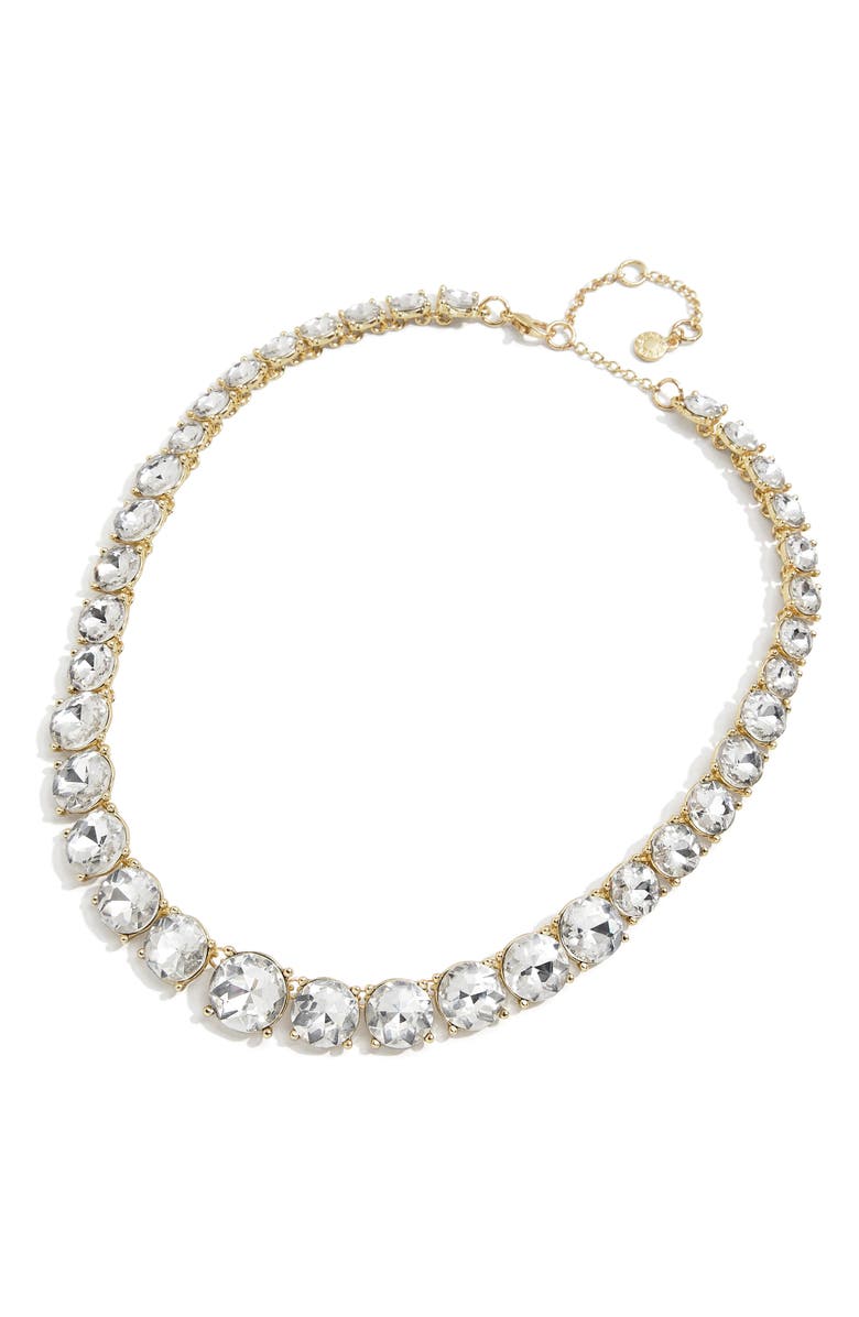 BaubleBar Graduating Crystal Necklace, Alternate, color, 