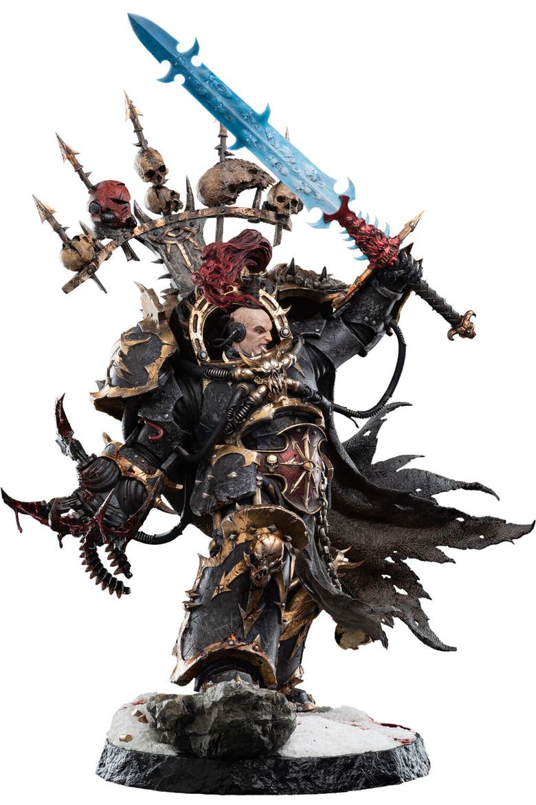 Warhammer 40,000 - Abaddon The Despoiler Le Statue, Alternate, color, Multicolor