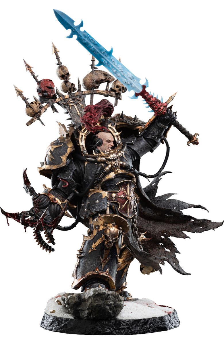 Weta Workshop Warhammer 40,000 - Abaddon The Despoiler Le Statue, Alternate, color, 