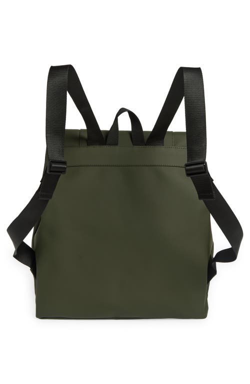 Rains Msn Cargo Waterproof Backpack In Green