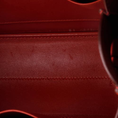 Pre-owned Hermes Hermes Harnais Shoulder Bag Epsom And Swift In Red