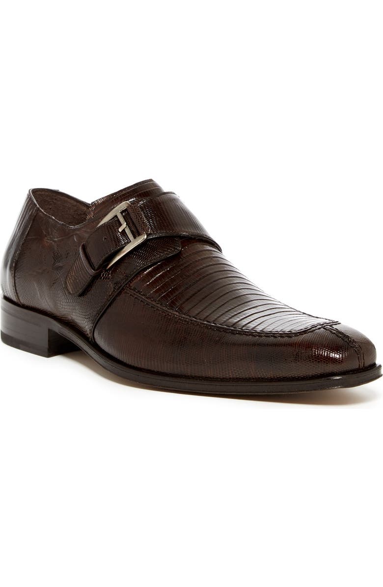 Mezlan Genuine Lizard Loafer, Main, color,